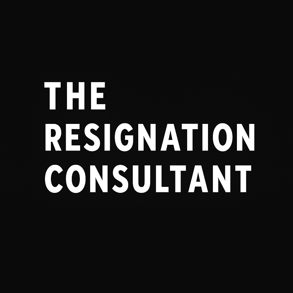 The Resignation Consultant official wordmark logo